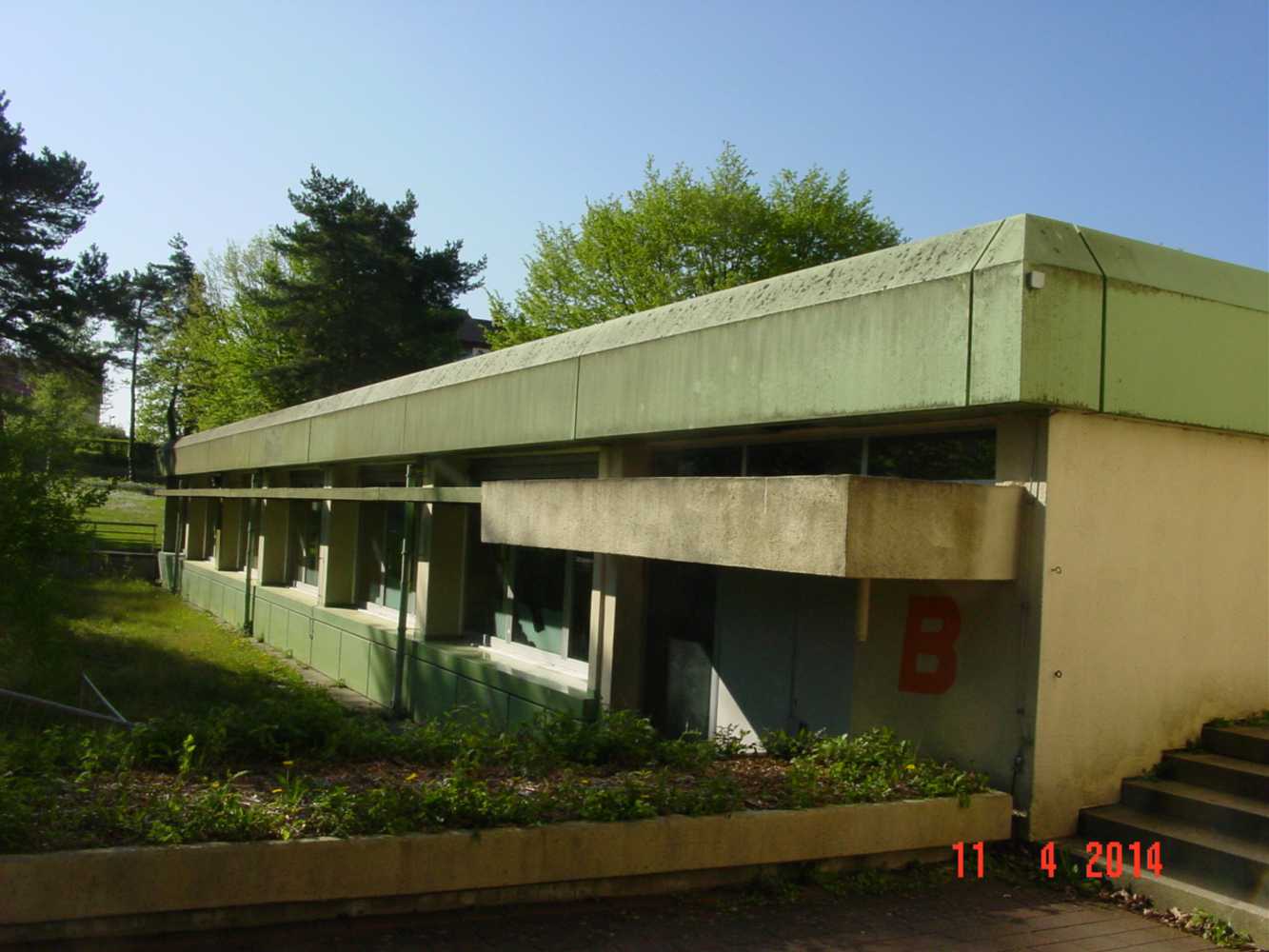 Ansicht Bestand - Gebäude B